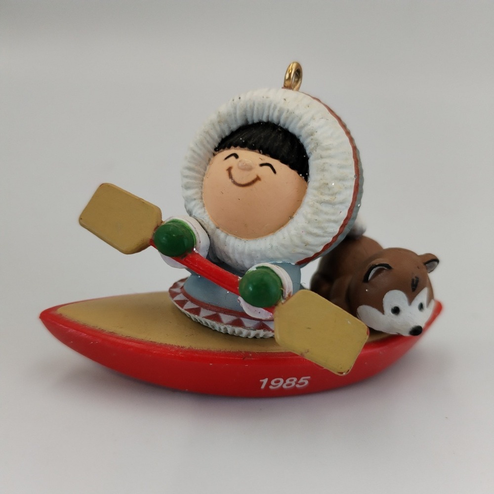 Hallmark 1985 Frosty Friends Kyack #6 Series Keepsake Ornament